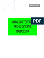 Wawasan Tentang Teknologi Bagi Mahasiswa