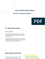 Introduction To Earth's Climate System