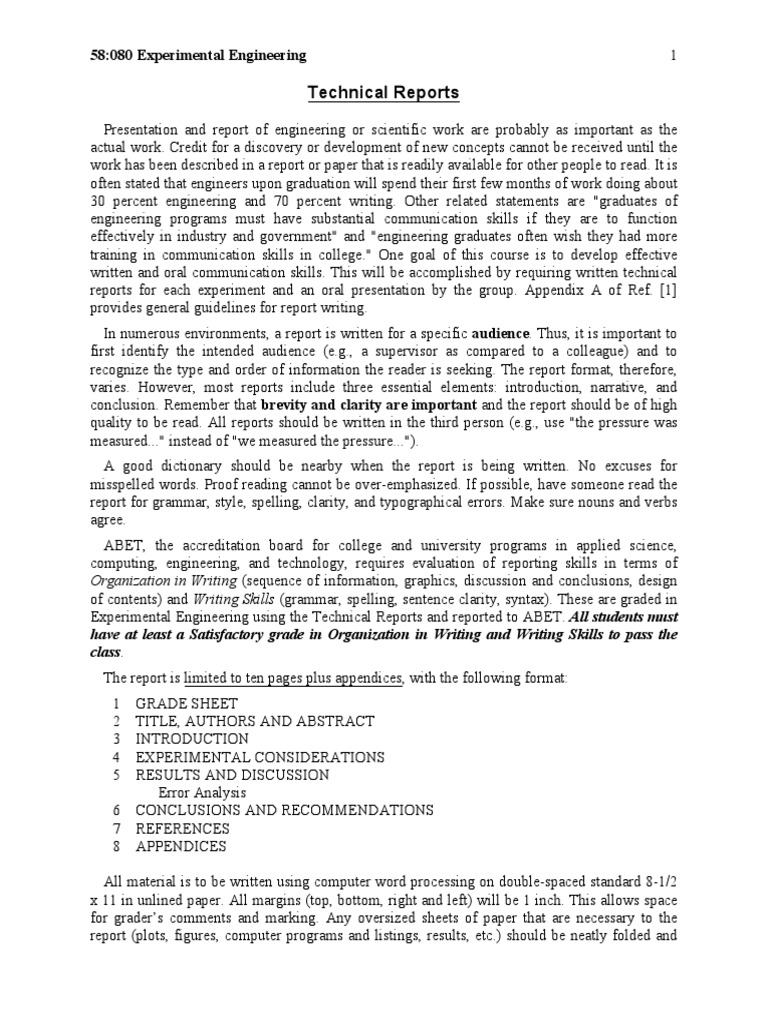 Effective Technical Report Writing Guide | PDF | Cartesian Coordinate ...