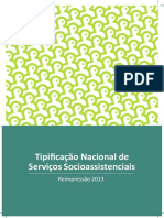 tipificacao nacional de serviços socioassistenciais