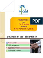 CAB Model Presentation on New Pension System Structure