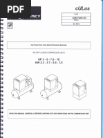 Manual de Instalación y Mantenimiento de Compresor Quincy QGS-5