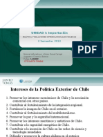 Política y Relaciones Internacionales Chilenas 3