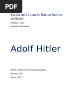 Trabalho de Sociologia Adolf Hitler