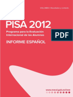 Pisa 2012 Informe Español