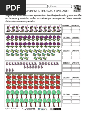 Descomponemos Decenas y Unidades
