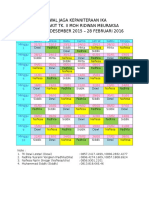 Jadwal Jaga Kepaniteraan Ika 2016 Edisi Fixed