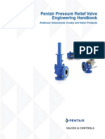 Pentair Pressure Relief Valve Engineering Handbook