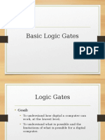 Understanding Digital Computers with Basic Logic Gates