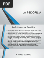 La Pedofilia