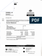 ACT Centrelink Income Statement