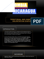 Conflicto Nicaragua y Colombia