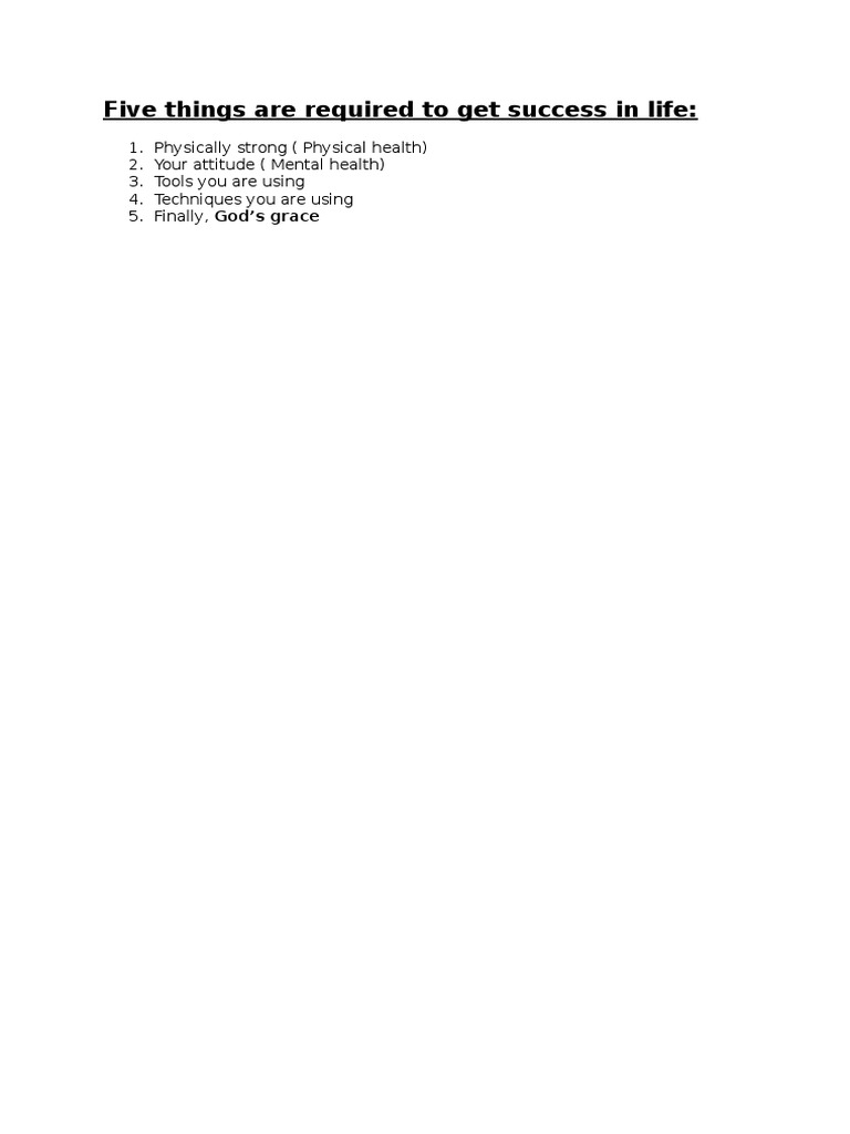 How To Get Success | PDF