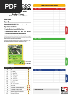 2016 Play Pokémon Tcg Rules And Formatspdf Dice