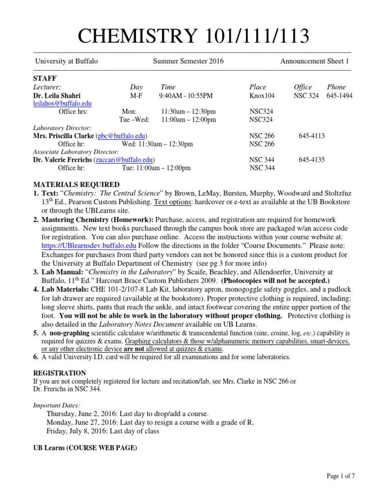 Syllabus of Basic Chem Molecules Chemical Bond