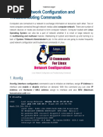 13 Linux Network Configuration and Troubleshooting Commands