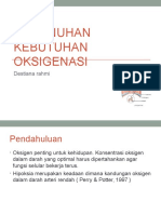 Pemenuhan Kebutuhan Oksigenasi