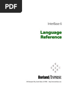Interbase 6.0 and Firebird Pre 1.0 Language Reference