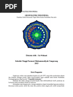 MAKALAH GEOPOLITIK