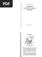 A Férfiaknak Szex Kell, A Nőknek Szerelem PDF | PDF