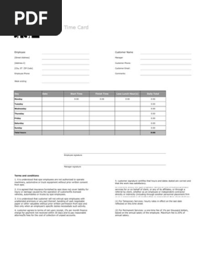 Epsi Time Sheet