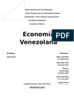 Economía Venezolana