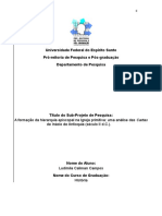 Projeto de Pesquisa - modelo