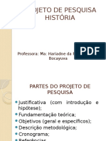 Projeto de Pesquisa