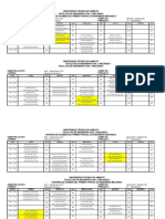 Horario Examenes Ing. Mecánica UTA