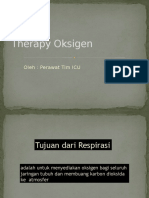 Therapy O2 ICU New