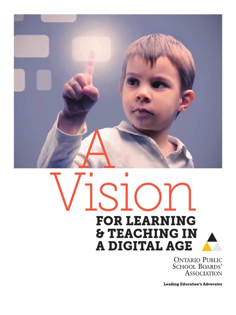 A Vision For Learning and Teaching in Digital Age | PDF | Educational ...