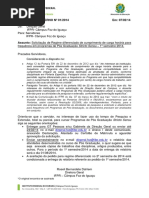 Comunicado Interno Nº 01.2014 Solicitação de Regime Diferenciado 1º Semestre