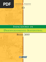 Indicadores de Desenvolvimento Sustentável Brasil IBGE