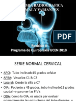 Variantes Anatomicas en Columna PDF