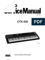 Casio CTK450 Service Manual PDF