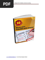 10 Opçoes Para Trabalhar Na Internet Sem Blog 2