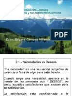 Cap II.- Necesidades - Bienes - Produccion y Factores Productivos (1)