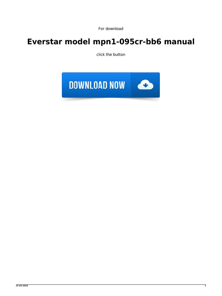 Everstar Model Mpn1 095cr Bb6 Manual | Violence