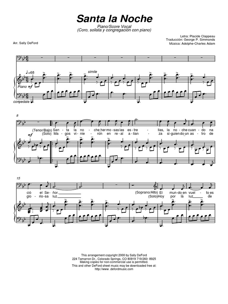 Translation Oh Holy Night Spanish Leisure Entertainment (General)