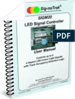Sig-naTrak® SIGM20 Colour Lights Signal Controller User Manual