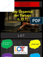 Ley Organica Del Trabajo (Lot)