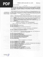 Public Law 98-513 Oct. 27, 1970 Controlled Substances Act