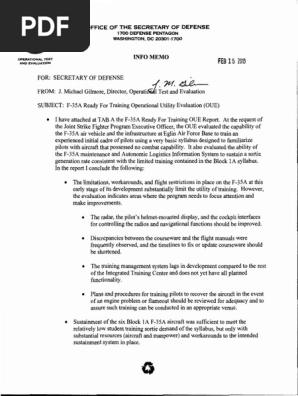 F-35 ote-info-memo-20130215