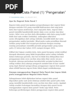 Download Regresi Data Panel Teori by Ahnan Prastito SN316386988 doc pdf