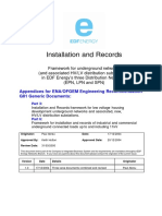 EDF Energy Cable Laying & Cable Pulling Guide Cable Rollers