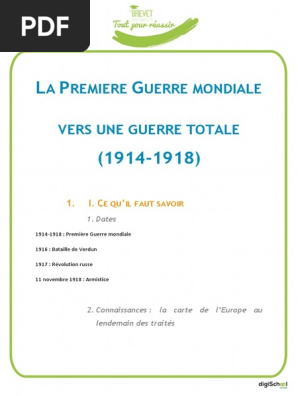 Brevet World War I Trench Warfare