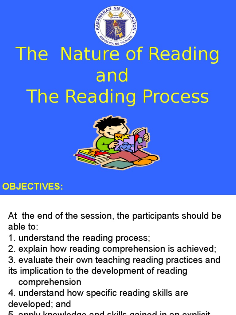 Nature of Reading PDF Reading (Process) Reading Comprehension