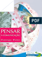 Dominique Wolton - Pensar a Comunicação