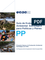 Guia de Evaluacion Ambiental Estrategica Para Politicas y Planes