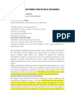 Escritores Criativos e Devaneios - Freud